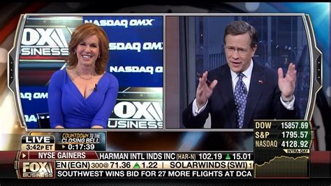 FOX Business : Liz Claman Cleavage 2